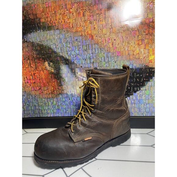 Worx By Red Wing ASTM F2413-05 Men's 11.5 W Slip Resisting Sole Shoe - Picture 1 of 15